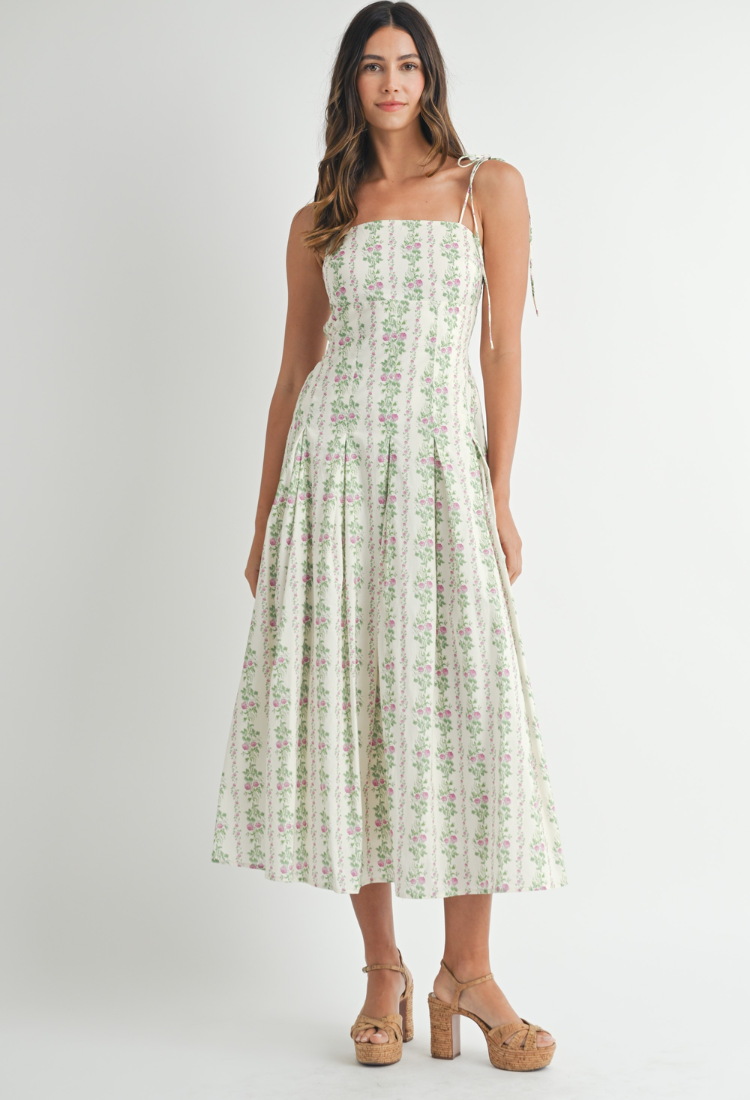 Green Gardens Maxi Dress