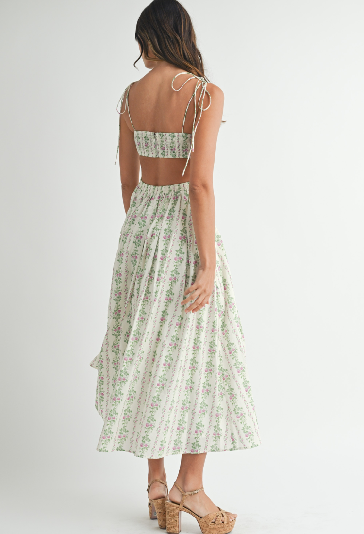 Green Gardens Maxi Dress