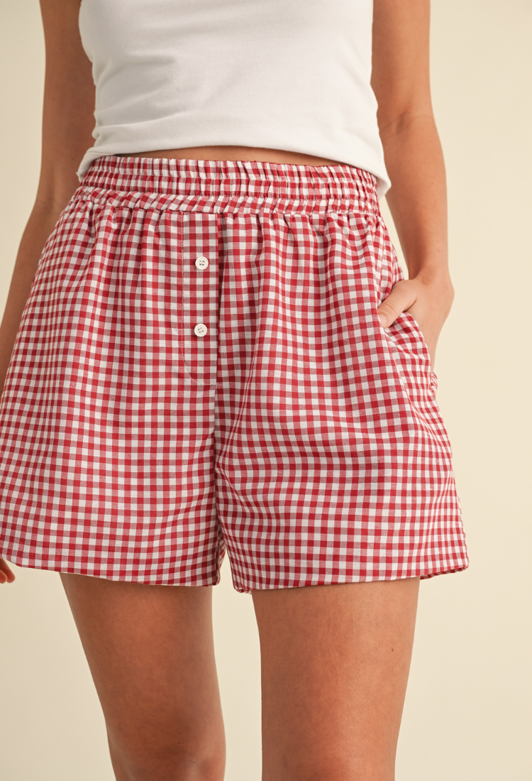 Gingham Picnic Shorts