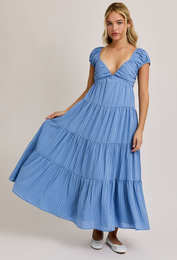 Hydrangea Picnic Dress