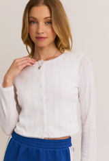 Sweetheart Cardigan Top