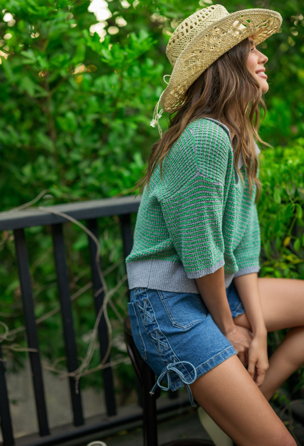 Evergreen Knit Top