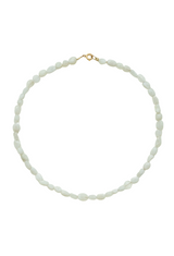 Salty - White Pebble Beaded Necklace