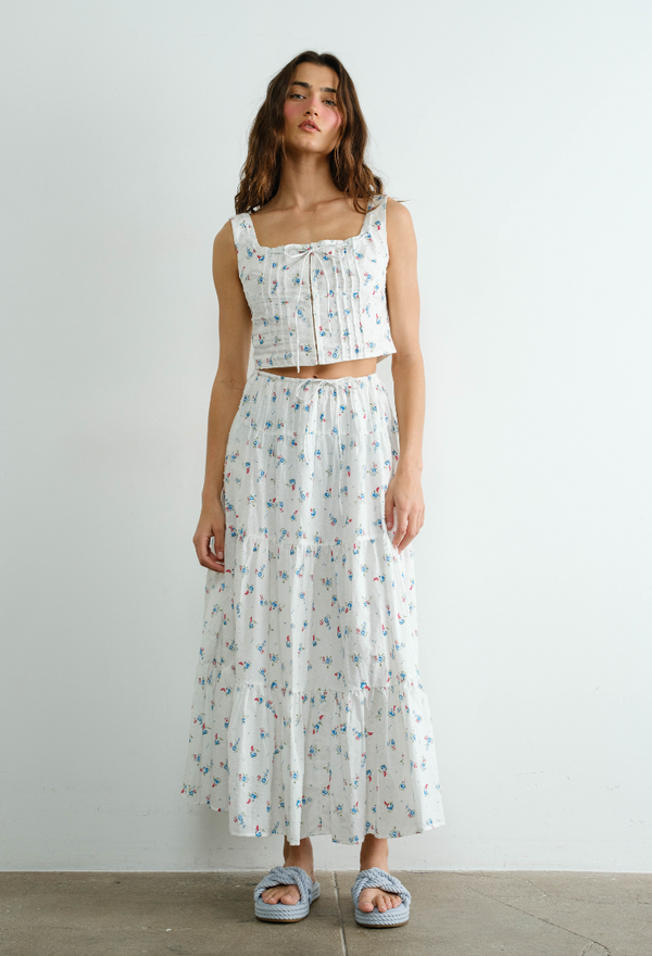 Forget Me Not Midi Skirt