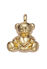 Heart Teddy Bear Charm