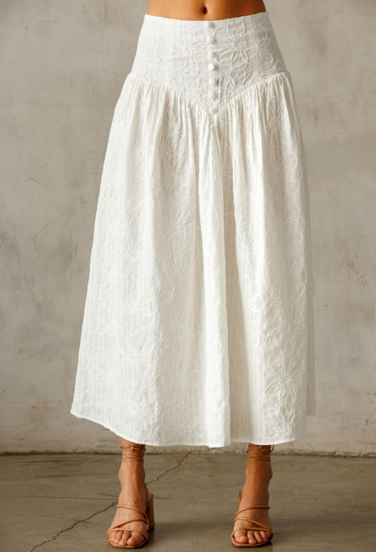 Poppy Floral Skirt