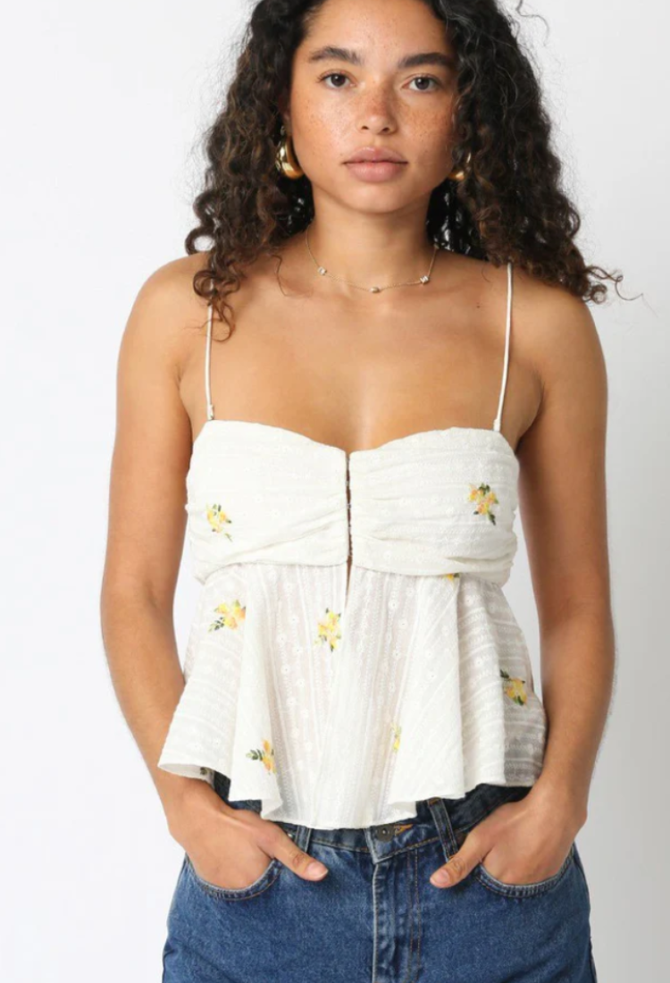 Buttercup Floral Top