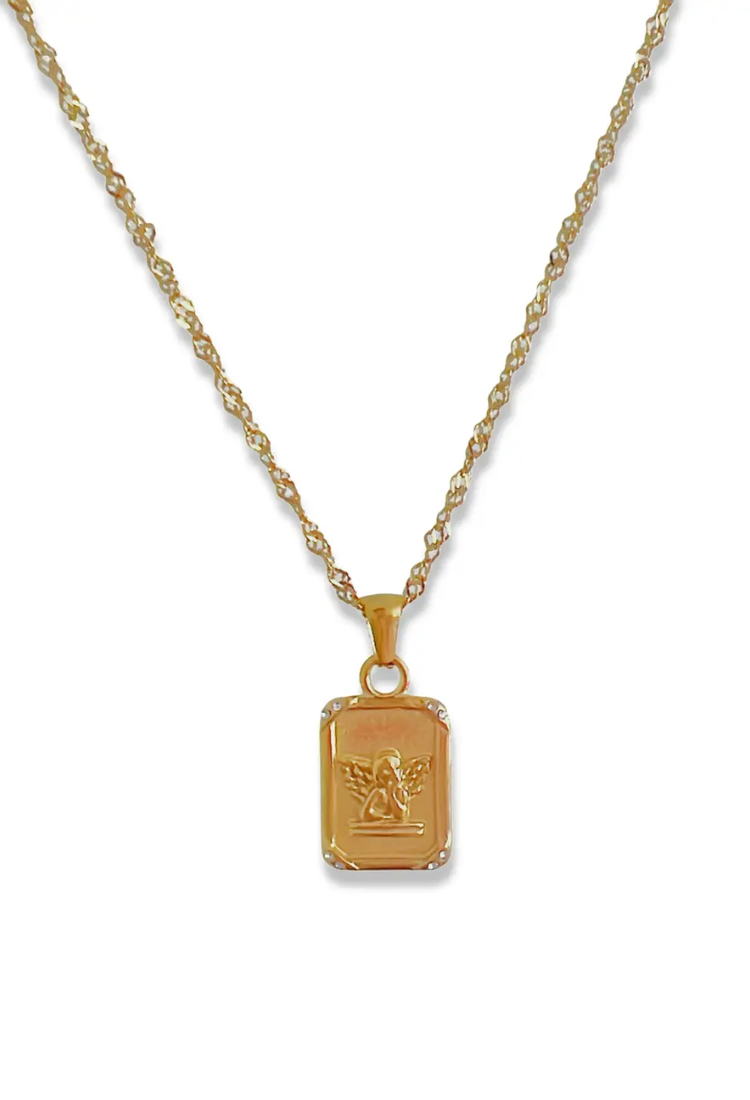 Angel Wings Pendant Necklace