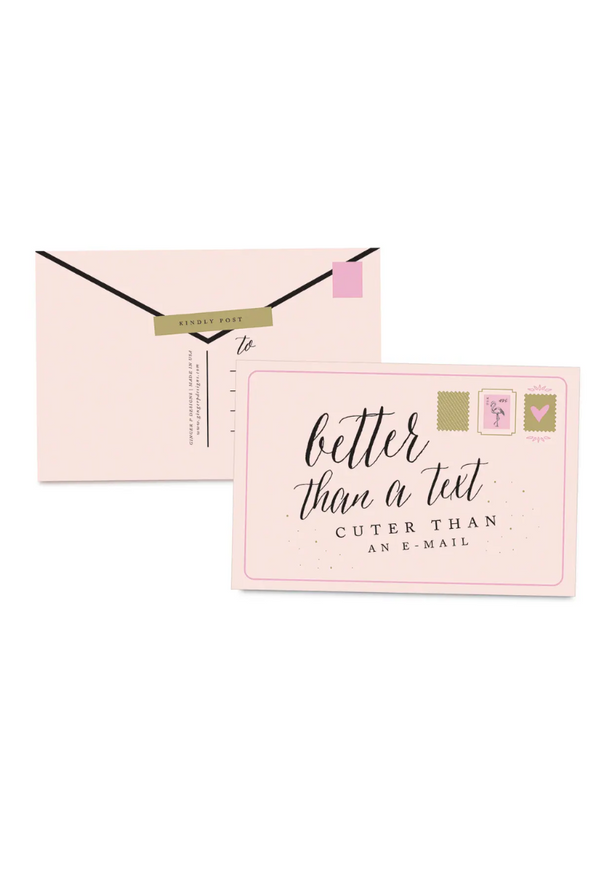 Better Than A Text Postcards