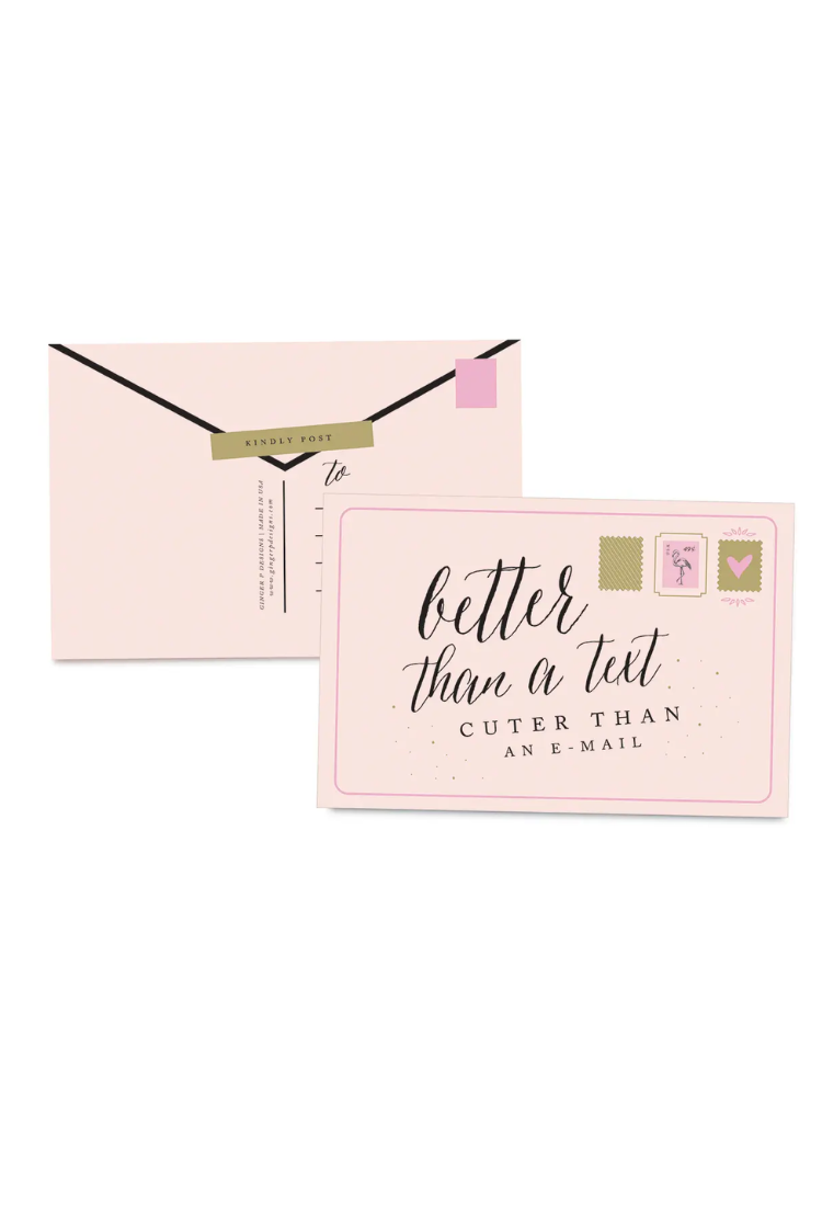 Better Than A Text Postcards