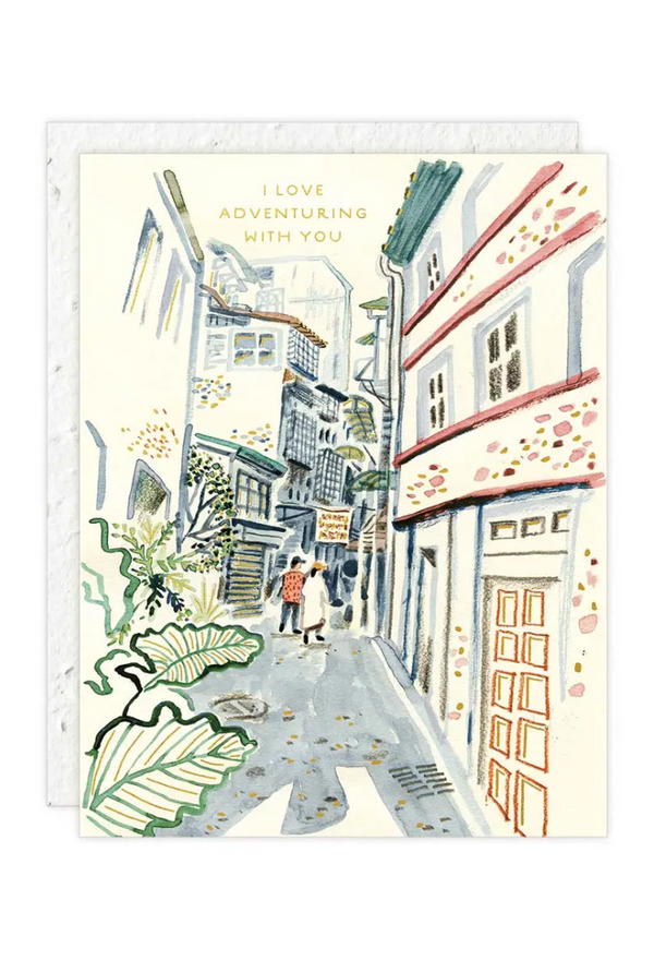 Adventuring with You - Love + Friendship Card