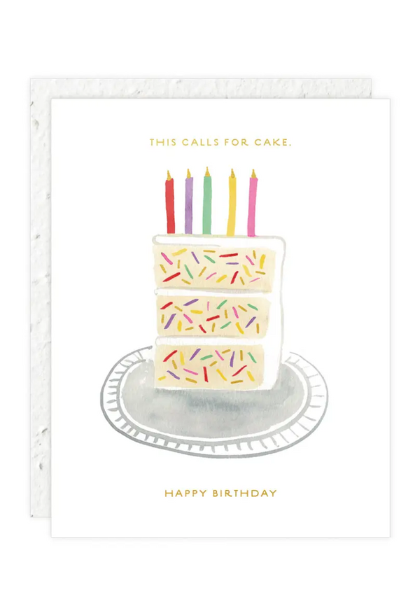 Birthday Slice - Birthday Card