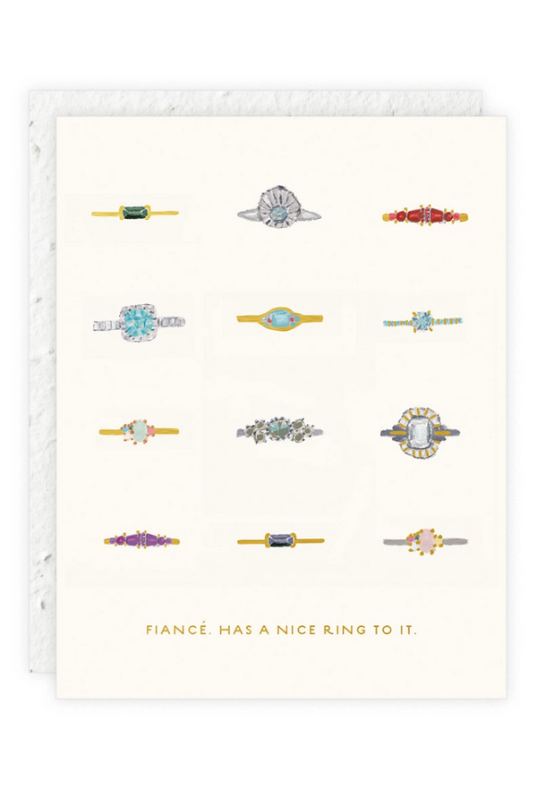 Fiancé - Engagement Card