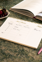 Cherry Undated Weekly Meal Planner