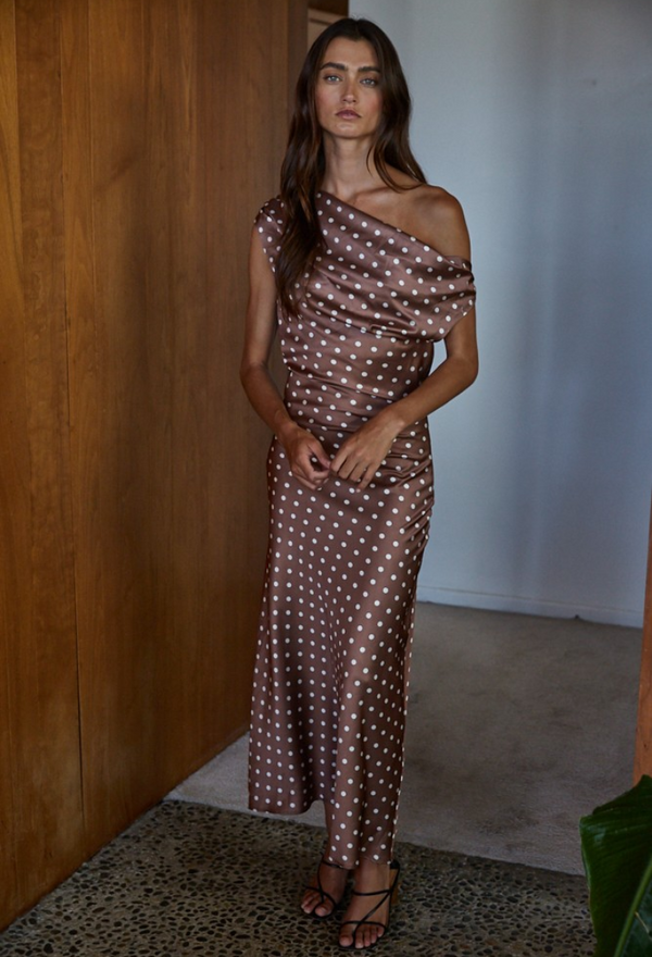 Lavon Dotted Dress