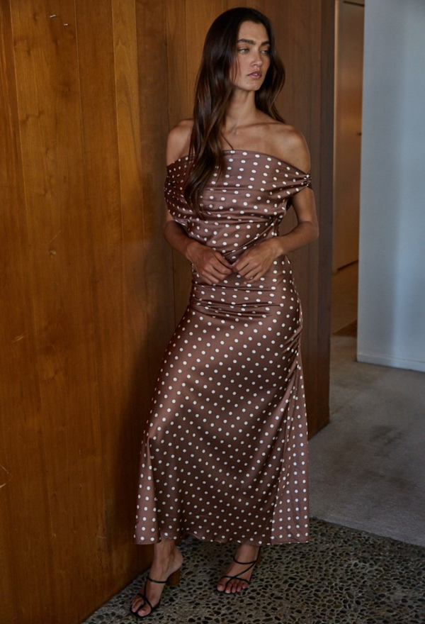 Lavon Dotted Dress