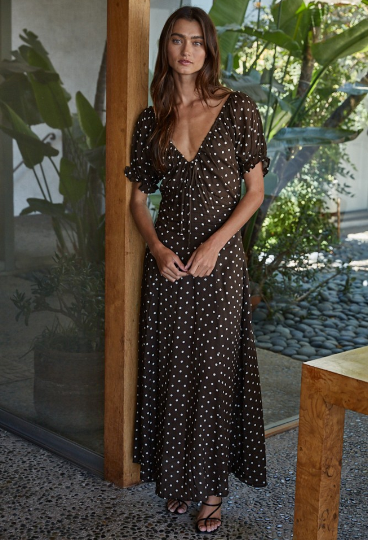 Lucy Dotted Dress
