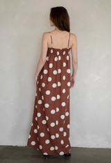 Sandy Polka Dot Maxi Dress