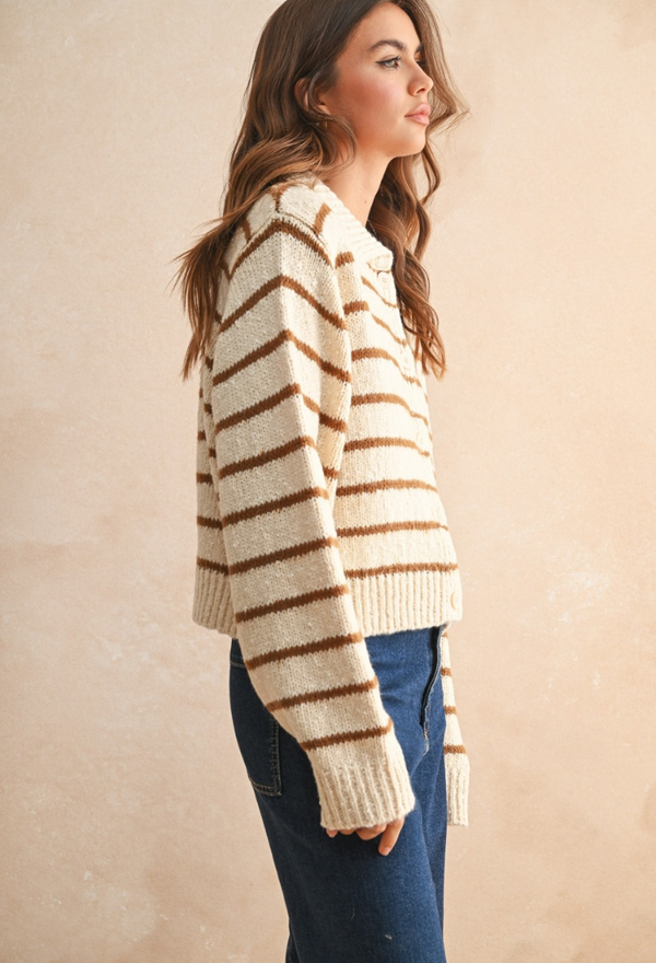 Autumn Leaves Knit Cardigan