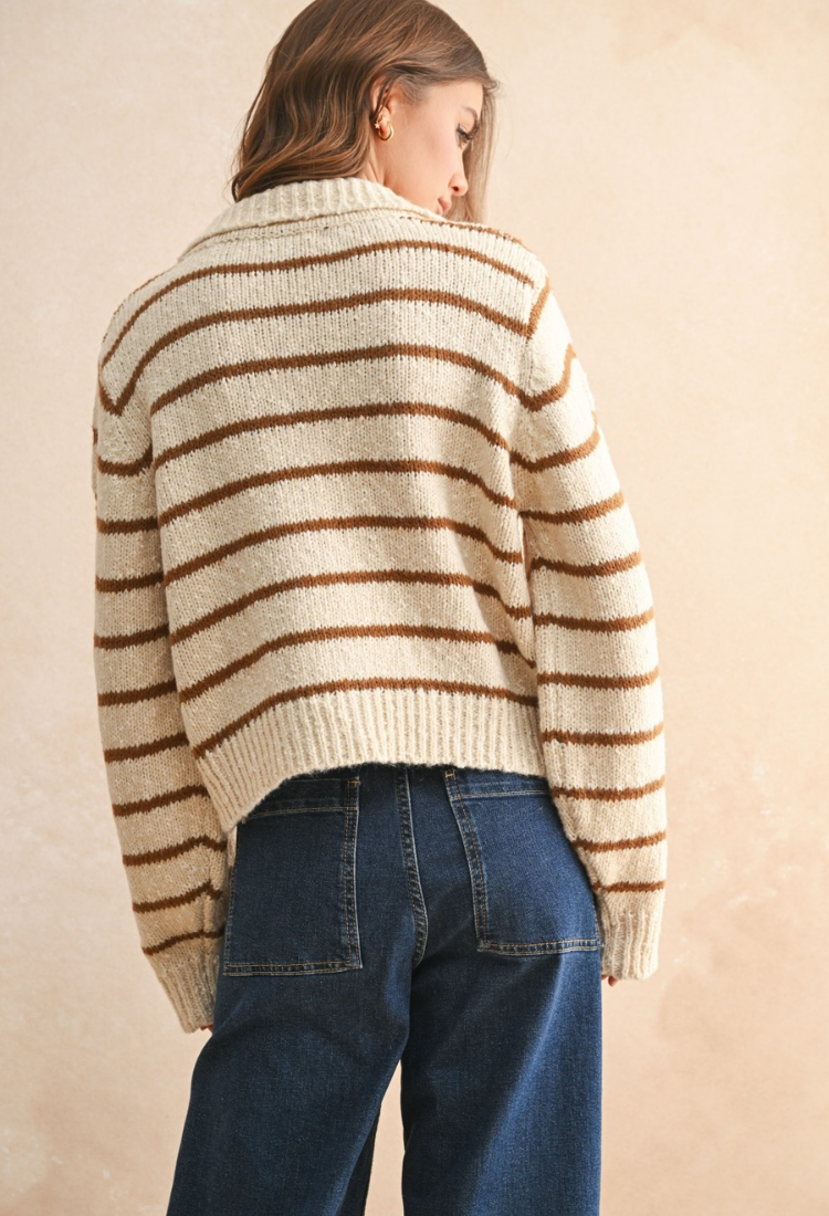 Autumn Leaves Knit Cardigan