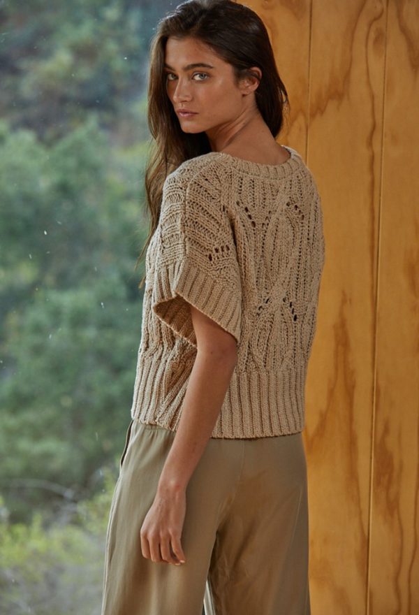 The Wanderer Taupe Sweater