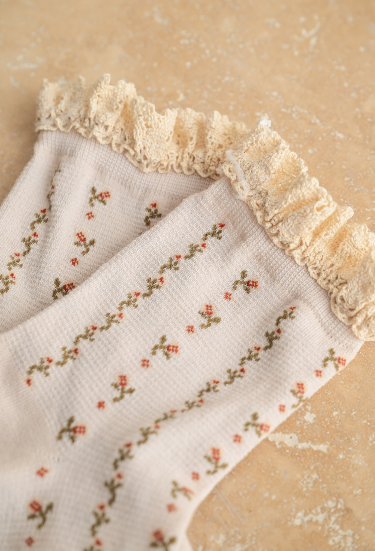 Autumn Floral Socks
