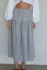 Palmer Striped Skirt