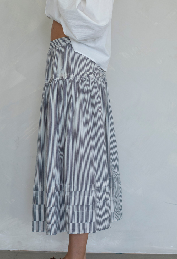Palmer Striped Skirt