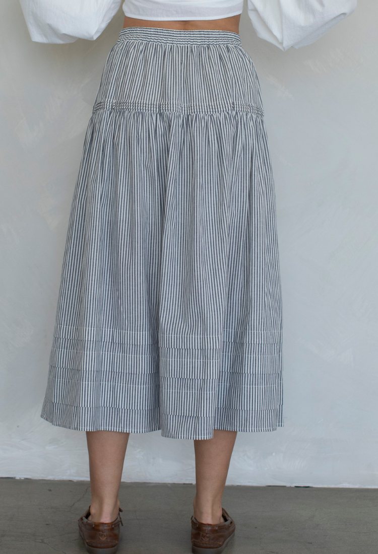Palmer Striped Skirt