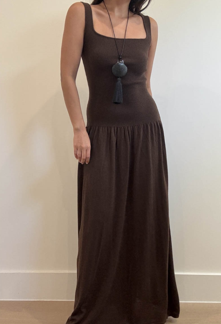Espresso Shot Knit Dress