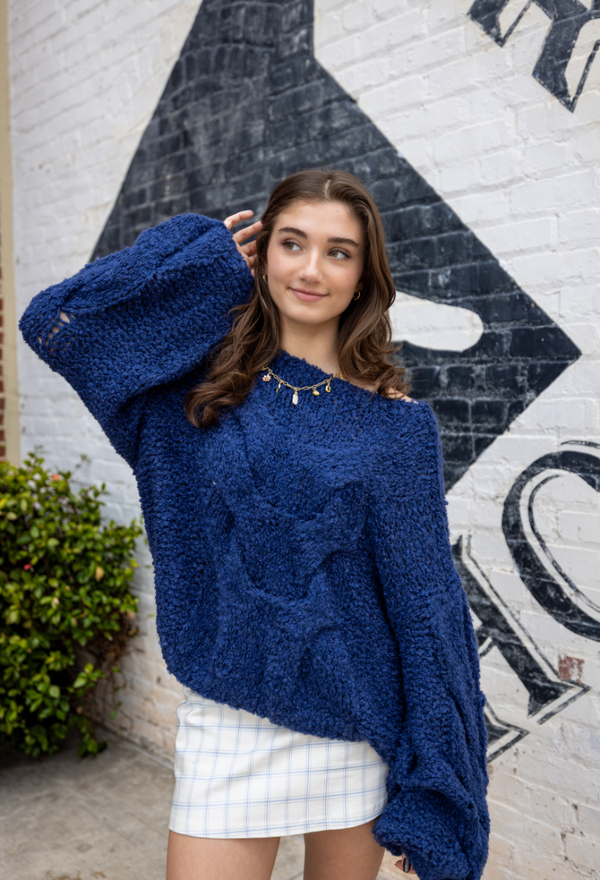 Midnight Blue Sweater