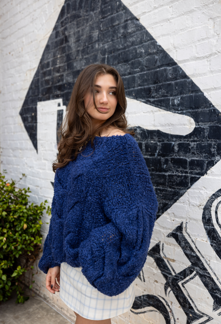 Midnight Blue Sweater