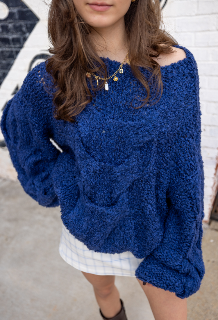 Midnight Blue Sweater