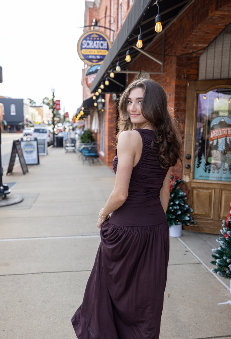 Chocolate Kiss Maxi Dress