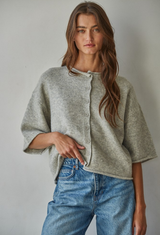 Kelsey Gray Cardigan Top