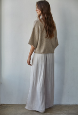 Kelsey Mocha Cardigan Top