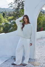 Yacht Club Mint Sweater