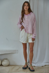 Yacht Club Lavender Sweater