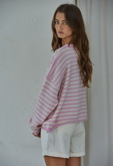 Yacht Club Lavender Sweater