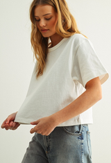 Back To The Basics White Tee