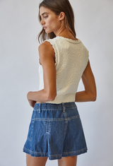 Marshmallow Cream Top