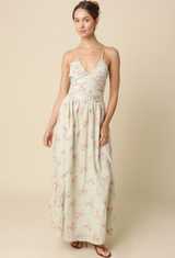 Bloom Embroidered Maxi Dress
