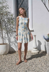 Bleu Rose Mini Dress