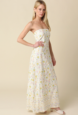 Spring Bouquet Maxi Dress