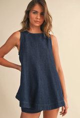 Denim Daze Top