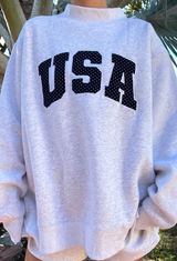 USA Mockneck Sweatshirt