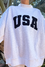 USA Mockneck Sweatshirt