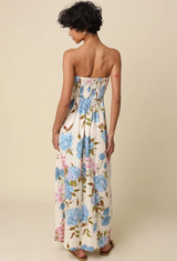 Tropical Floral Maxi Dress