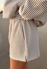 Coconut Striped Shorts