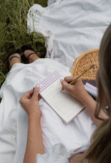 To-Do List Notepad in Oatmeal Gingham